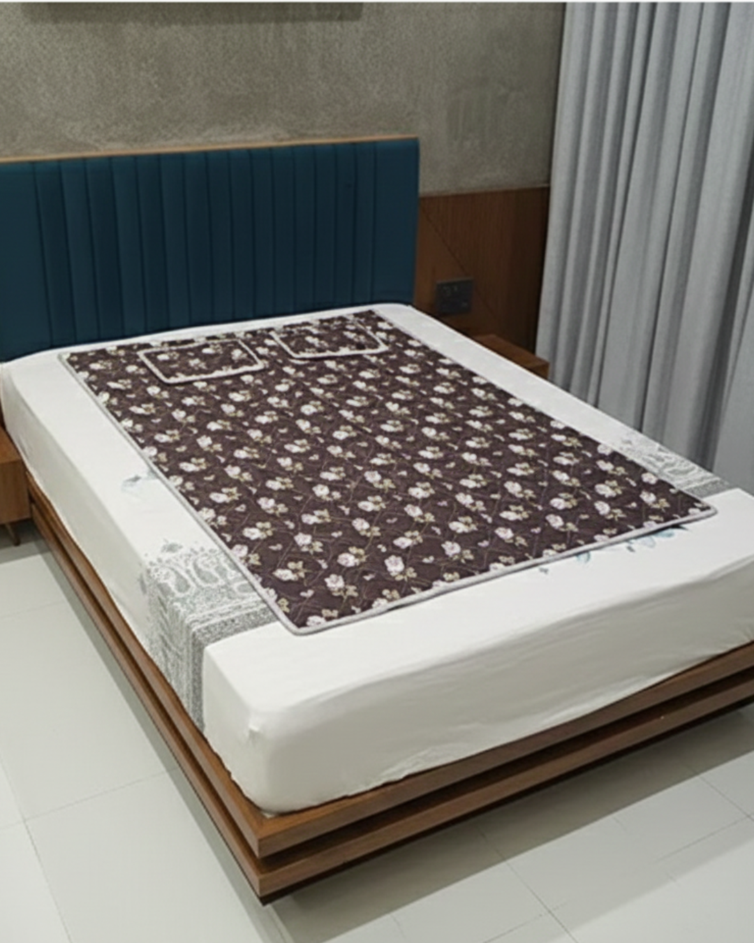 Bio Magnetic Mattress Pad & Pillow (Premium Pure Cotton)